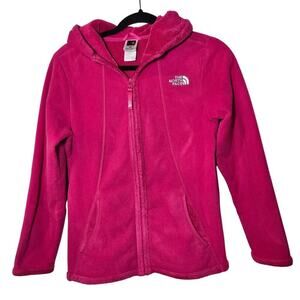 THE NORTH FACE Hot Pink Girls Youth XL18  Osito Jacket Coat Extra Large Full Zip